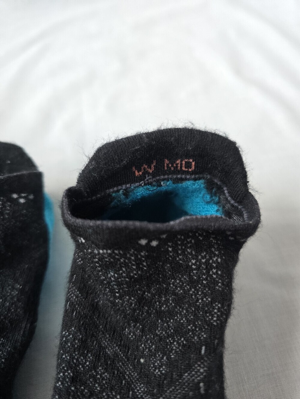 Smartwool▪️Run Low Ankle Socks Bundle- Mustard/Grey & Turquoise/Black - Picture 8 of 12